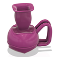 vase310 v8-d9.png East style vase cup vessel holder v310 for 3d-print or cnc