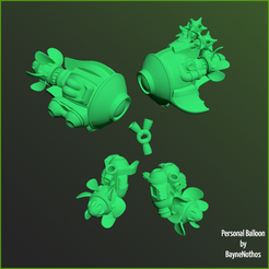 PersonalBalloon.png Archivo 3D Kit de vuelo en globo・Plan imprimible en 3D para descargar