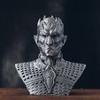 1.jpg Datei OBJ Night King Bust - Game of Thrones herunterladen • Modell für den 3D-Druck, tolgaaxu