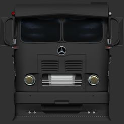 1.jpg 3D file LP-321 truck cabin・3D printer design to download