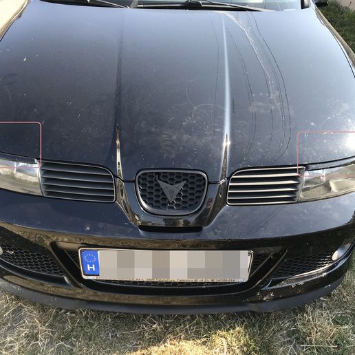 Seat Leon Toledo 1m eyebrows, eyelashes 99-2005