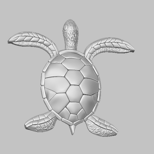 Tortoise.png 龟, 龟 3D STL 文件