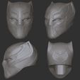 fghcfgjj.jpg Black panther head for action figure
