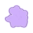 salchoGlobos.stl dachshund cookie cutter