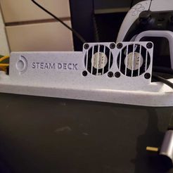 449b3e60-08ca-46ae-8567-47388cd8dc65.jpg Free 3D file Steam Dock ( w/ cooling)・3D printing model to download