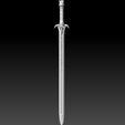 Preview03.jpg Conan Sword - Real Size - Conan The Barbarian 3D print model