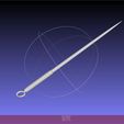meshlab-2023-02-15-23-23-55-09.jpg Spy x Family Yor Forger Dagger Printable Model