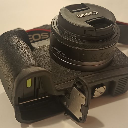 👽 Canon R8 grip extender・ STL File for 3D printing・Cults