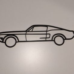 Décoration-murale-Ford-Mustang.jpg Ford Mustang wall decor