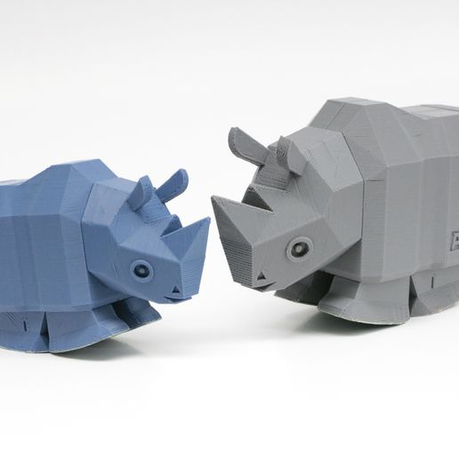 rr002.jpg STL file Running Rhino・Design to download and 3D print, Amao