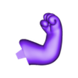 BRAZO_IZQUIERDO.stl HOMER SIMPSON HULK