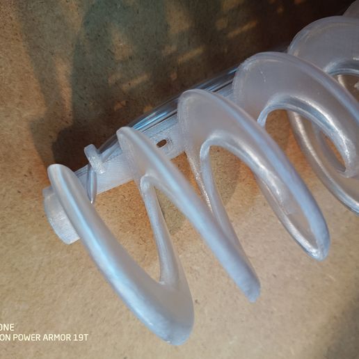 🦐 Aquarium Air Spiral – Oxygen Diffuser for Shrimp and Fish・ STL File ...