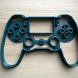DSCN0164.JPG PlayStation 4 Play Station Controller Inspired Cookie Cutter PS4