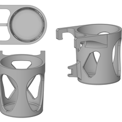 Cup-Holder-Pics.png Fichier STL Porte-gobelet pour siège arrière de Ford Bronco・Modèle imprimable en 3D à télécharger, Tinyhead