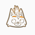 AWD.png STL file LITTLE CATO COOKIE CUTTER - FINAL SPACE・3D printing model to download