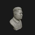10.jpg 3D Sculpture of Kim Jong un 3D print model
