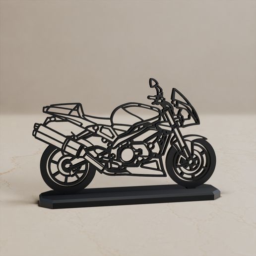 APRILIA TUONO RACING 2004 MODELL STAND DECOR
