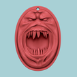 01main.png Demon Shield - Tibia - Miniature Keychain Pendant STL