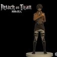 eren2.jpg Eren, Mikasa and Armin - Attack on titan