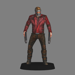 STARLORD-01.png Starlord - Avengers Endgame LOW POLYGONS AND NEW EDITION