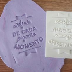 WhatsApp-Image-2021-12-13-at-9.05.09-PM.jpeg STL file Poster "Enjoy Every Moment".・3D printer model to download