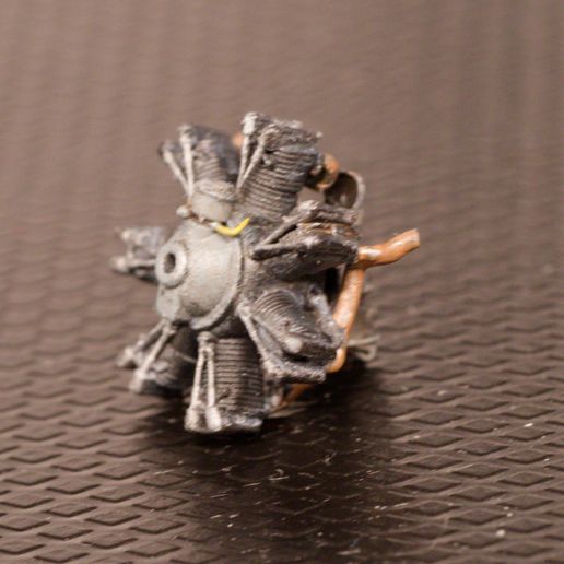 P5191850.jpg Armstrong Siddeley Genet Major (Civet) engine in 1/72 and 1/48 scale