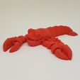 Mignon homard Flexi Print-in-Place