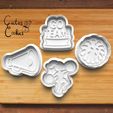 Bild_0851_set.jpg Cheerleader Cookie Cutter set 0851