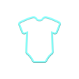 1.png Baby bodysuit 2 Cookie Cutters | STL Files