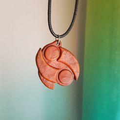 Mar02.jpg Fichier STL Le pendentif Seal of Mar de Jak et Daxter・Modèle à télécharger et à imprimer en 3D