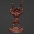 Tor-clan-3-Back.jpg The Tor Clan - Warband of 5 Primal Warrior Cavemen of the Stone Age