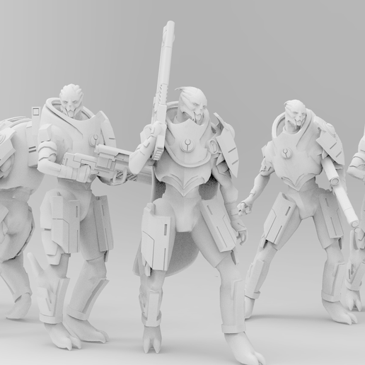 Greater Good FireBlade - Turian Auxiliary 3D model