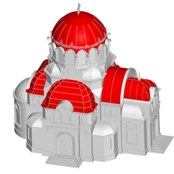 1.png 3D file church・3D printer design to download