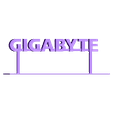 Gigabyte-Logo-Stand.stl GIGABYTE Logo