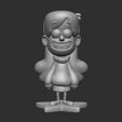 mabelfront.jpg Mabel from Gravity Falls 3d print model