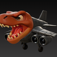 trex.png Nuclearo Dinossauro - Animated STL 💥🦖✈️