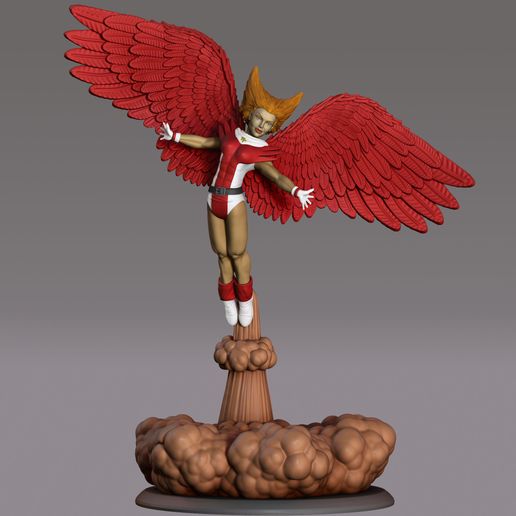 Teen Titans Member Redwing 3D model