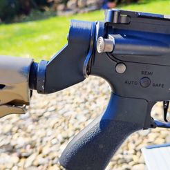 IMG_20230406_141926__01.jpg STL file 5cm Dropstock M4, Airsoft, Softair G&G CM GC・3D printing model to download