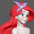 14.jpg ARIEL SIRENITA PRINCESA DISNEY PERSONAJE LINDA CHICA ANIME IMPRESIÓN 3D