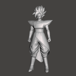 STL file Future Trunks (Long Hair) Saiyan Armor 3D Model・3D printer design  to download・Cults