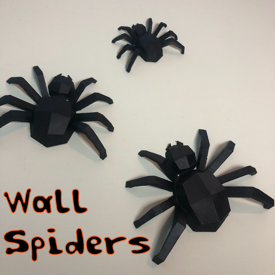 imagen1.png Descargar archivo STL Wall Spider • Objeto para imprimir en 3D, octmunoz3d