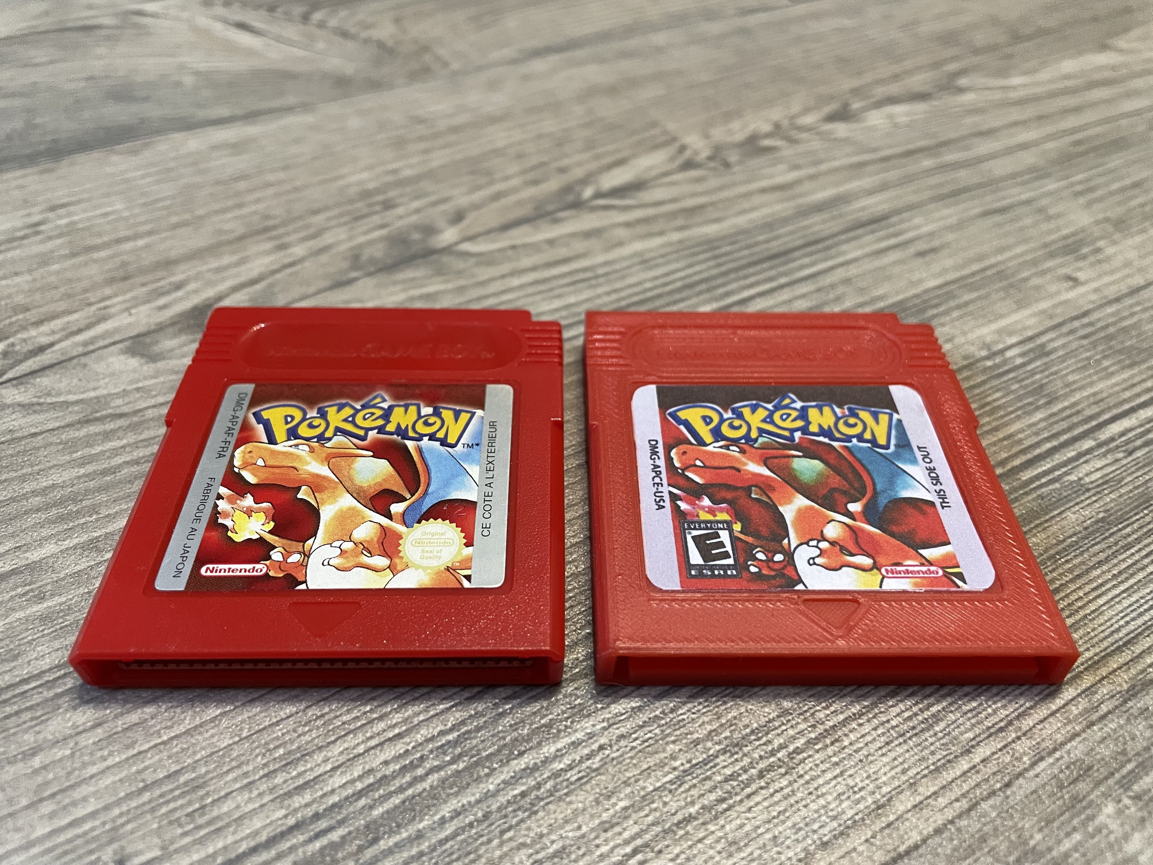 3D printer Carbon copy Gameboy cartridge • made with Ender 3・Cults