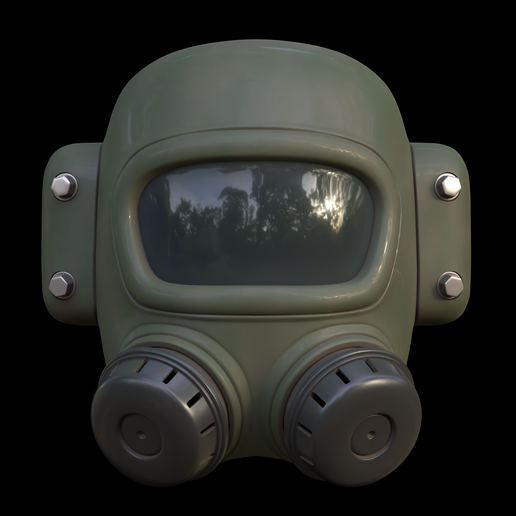 front.png Archivo de impresión 3d del casco de empleado