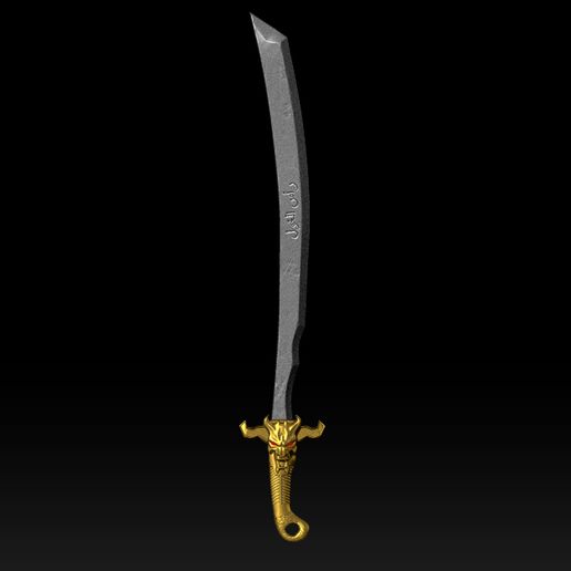 🆓 FREE Exclusive Ra's al Ghul Sword Action Figure・ STL File for ・Cults
