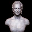 10.jpg Nicole Kidman Bust 3D print model