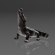 2.png Lowpoly Crocodile Charm - Low Poly - Excellent Design - Decor