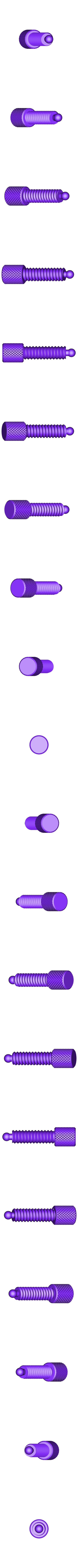 clamp_axis.stl Clamp with low-poly inlay \ dual extruder