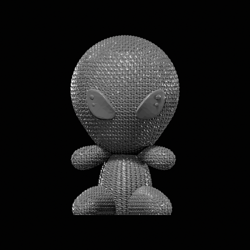 Knitted Alien