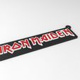 Iron_Maiden.jpg Dual Color Iron Maiden Keychain