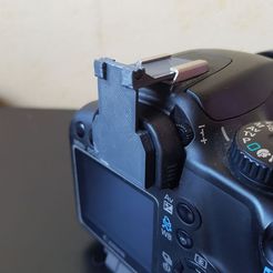20160508_180435.jpg 3D-Datei Sucheraugenmuschelabdeckung für Canon EOS 1000D,6D,7D kostenlos・Design zum 3D-Drucken zum herunterladen